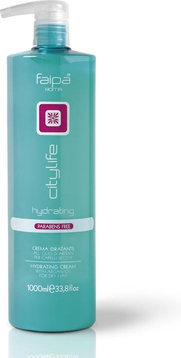 Immagine prodotto faipa Citylife Crema idratante all'olio di Argan per capelli secchi 1000ml (1000 ml)