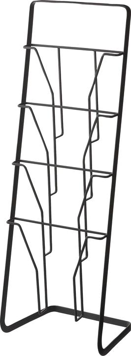 Actual product image Yamazaki Magazine rack with 4 compartments TOWER (25 x 18 x 71 cm)