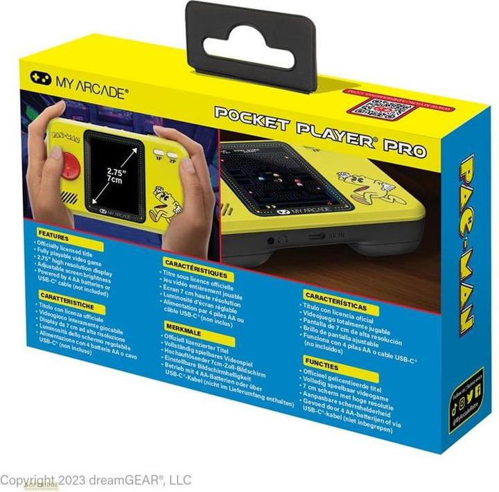 Actual product image MyArcade - Pocket Player Pro Pac-Man (3 jeux en 1)
