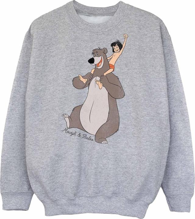Produktbild Disney Boys Classic Mowgli And Baloo Sweatshirt (140, 146)