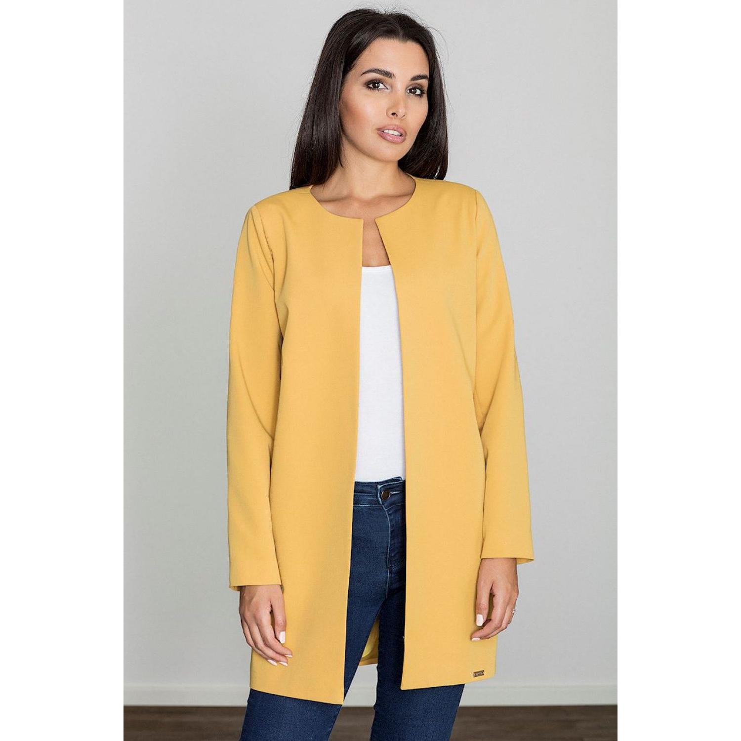 Figl, Damen, Jacke, Mantel model (M), Gelb, M