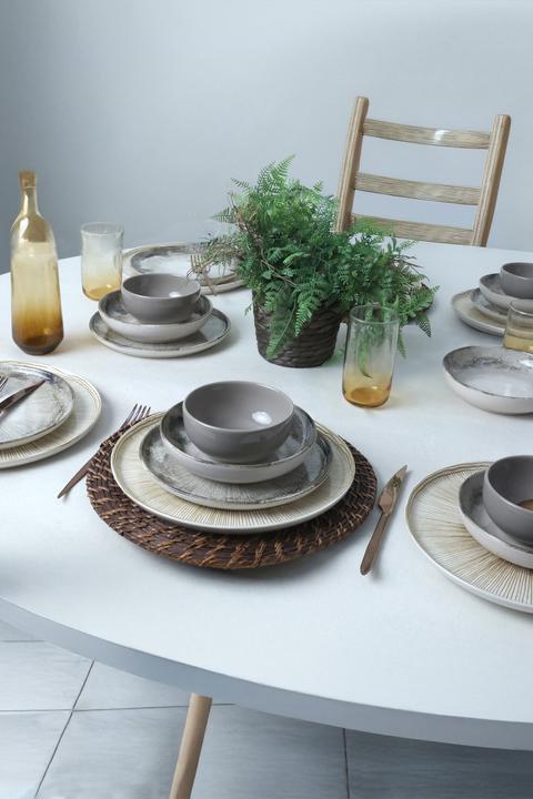 Image du produit Hermia Earthen Dinner Set (24 pcs)