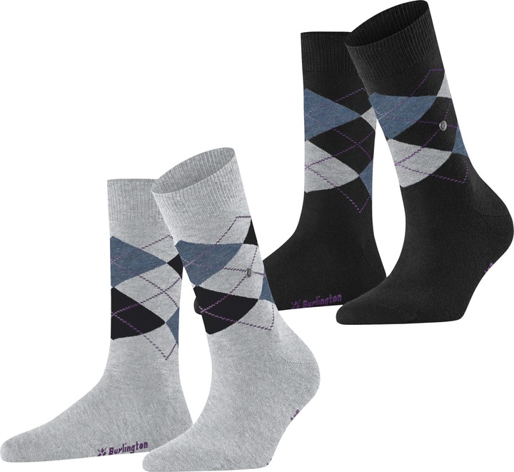 Burlington Socken Casual Bequem sitzend (2er Pack, 36 - 41)