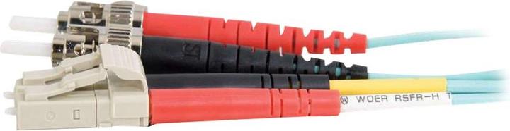 Produktbild C2G LC-ST 10Gb 50/125 OM3 Duplex Multimode PVC Fiber Optic Cable (LSZH) (2 m)