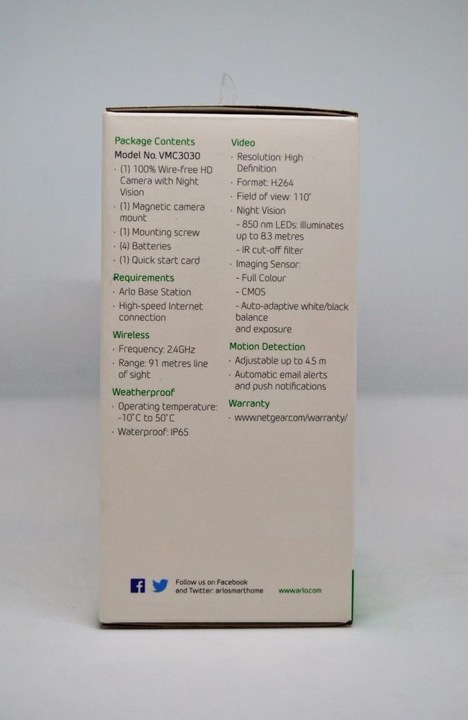 Actual product image Arlo Vmc3030 (1280 x 720 pixels)