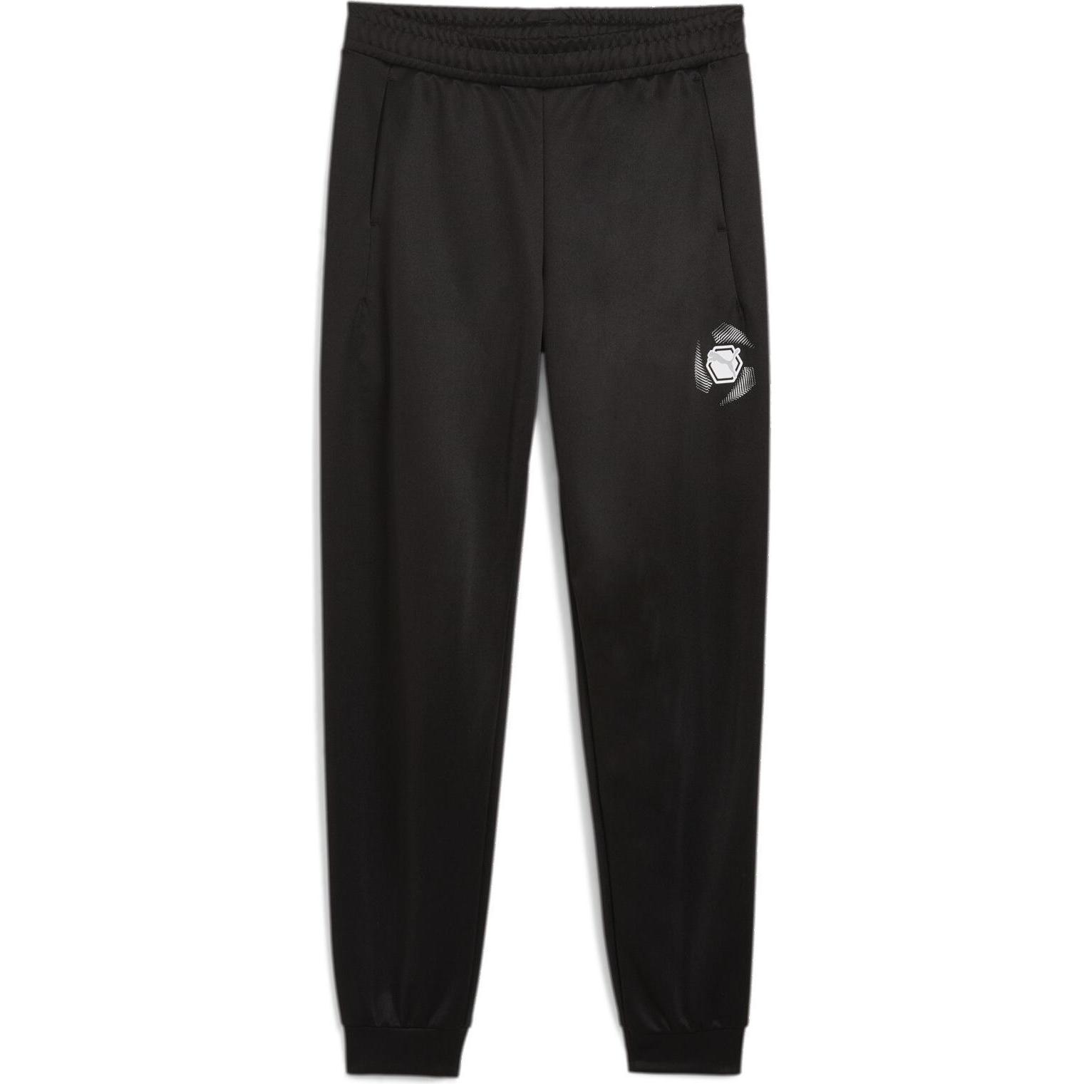 Thumbnail - Puma, Jungen, Sporthose, ACTIVE SPORTS Graphic Poly Pants B (152), Schwarz, 152