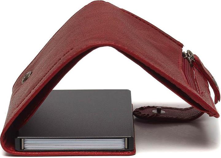 Produktbild The Chesterfield Brand Antique Buff Kreditkartenetui RFID Schutz Leder 7 cm