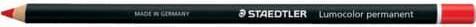 Productafbeelding Staedtler Lumocolor permanent glas chroom (Rood, 4.50 mm, 1 x)