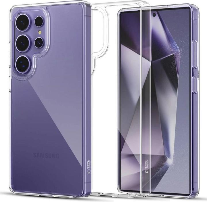 Actual product image Tech-Protect Samsung Galaxy S25 Ultra Flexair Hybrid Case - Transparent (Samsung Galaxy S25 Ultra)