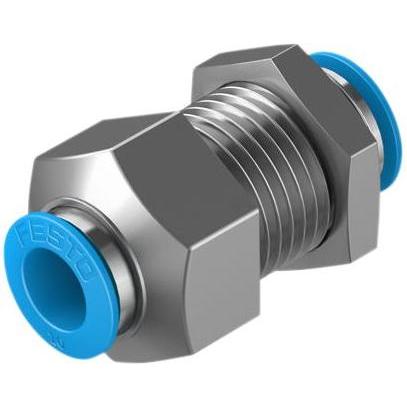 Festo, Accessori per viti, Push-in Bulkhead Connector, Collar, 10mm