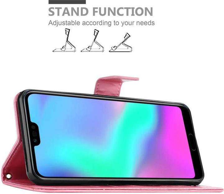 Image du produit Cadorabo Pochette Flower Book (Honor 10)