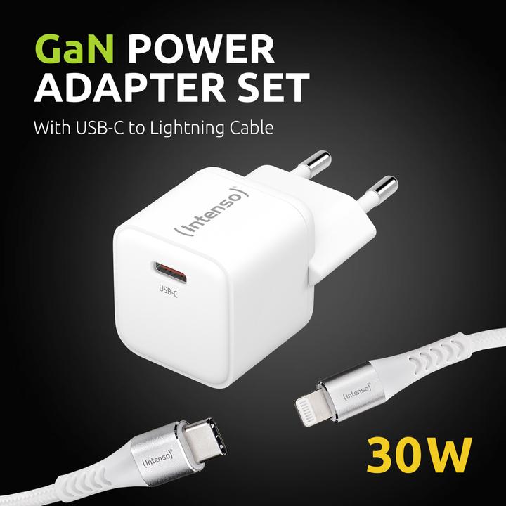 Image du produit Intenso Adaptateur d'alimentation - W30C (30 W, 1 portion)