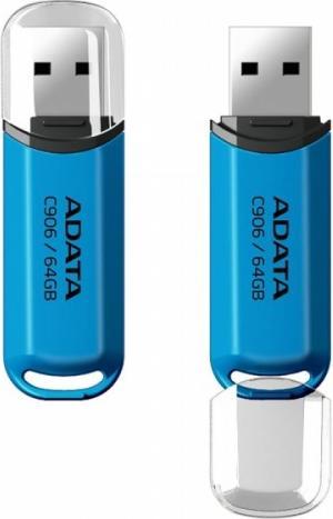 Actual product image Adata Pendrive C906 USB2.0 blue (64 GB, USB-A)