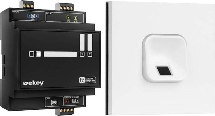 Produktbild Ekey 204704 Fingerprint Zugangssystem Hutschiene IP54
