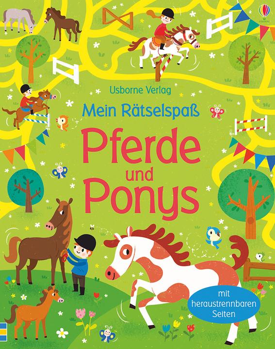 Produktbild Mein Rätselspass: Pferde und Ponys (Deutsch, Simon Tudhope, 2018)