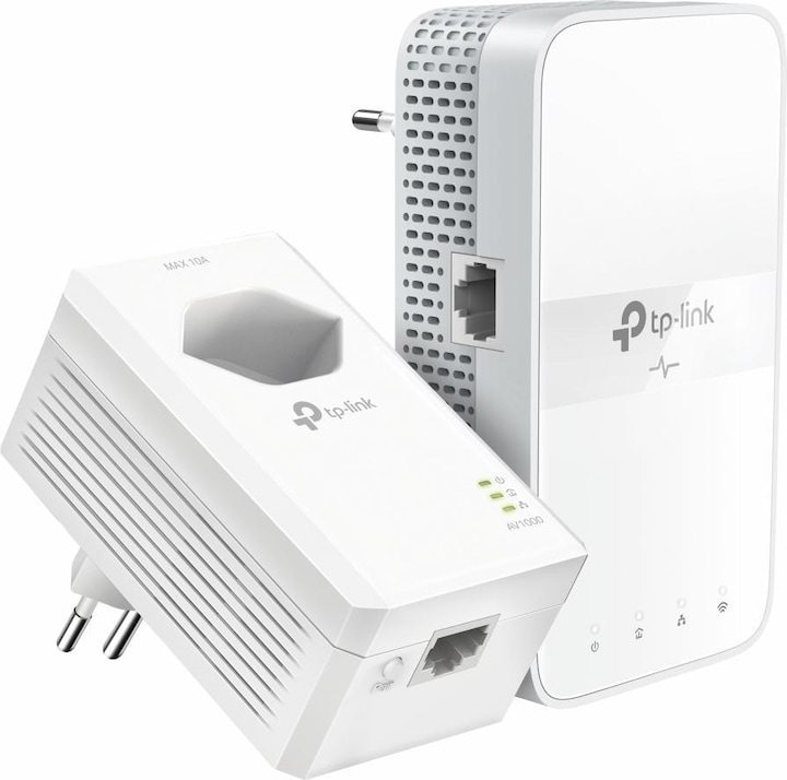 TP-Link TL-WPA7617 KIT(CH) Adattatore Powerline WLAN Gigabit con presa di corrente (1200 Mbit/s)