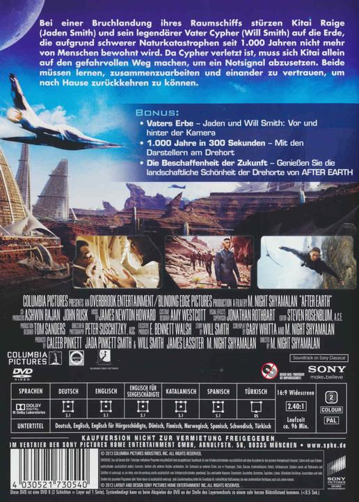 Immagine prodotto Dopo la Terra (DVD, 2013, Tedesco, Turco, Spagnolo, Inglese)