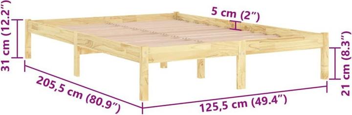 Actual product image vidaXL Smith (120 x 200 cm)