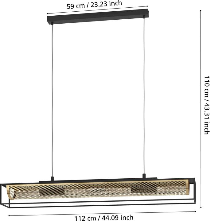 Actual product image EGLO Nohales (E27)