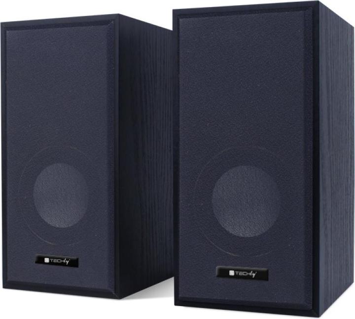 Immagine prodotto Techly Set di altoparlanti in legno per notebook