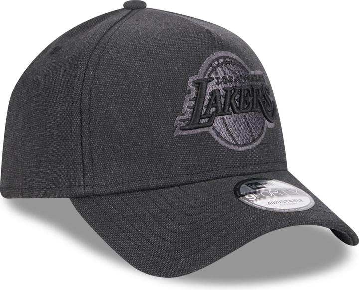 Actual product image New Era A-Frame Trucker Canvas Cap - Los Angeles Lakers (One size)