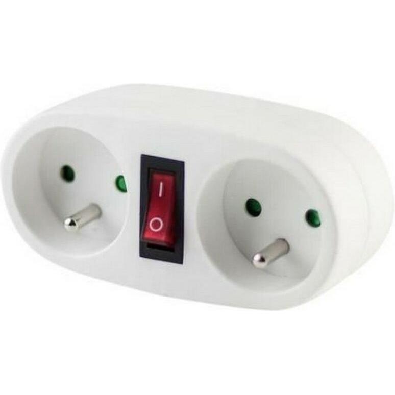 Chacon, Distributore di corrente, 5411478480051 (2x, CEE 7/3)