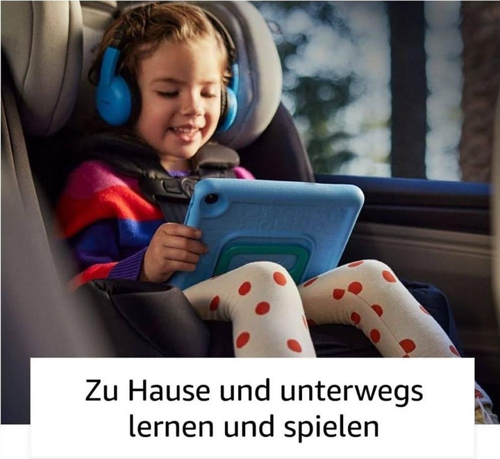 Produktbild Amazon Fire 7 Kids (2022) inkl. Hülle (7", 16 GB, Blau / Blau)