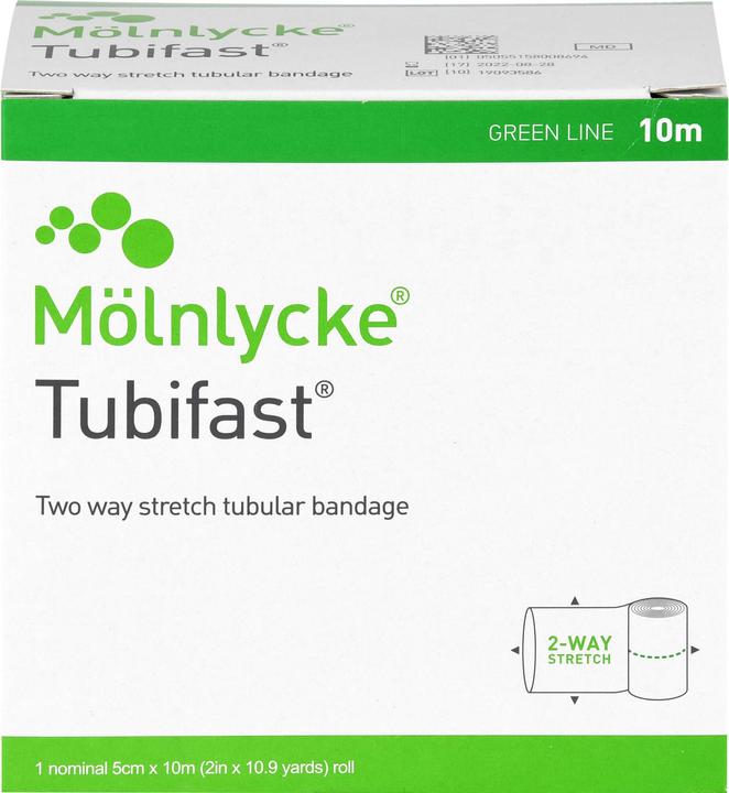Produktbild Mölnlycke Schlauchbandage 5cmx10m grün
