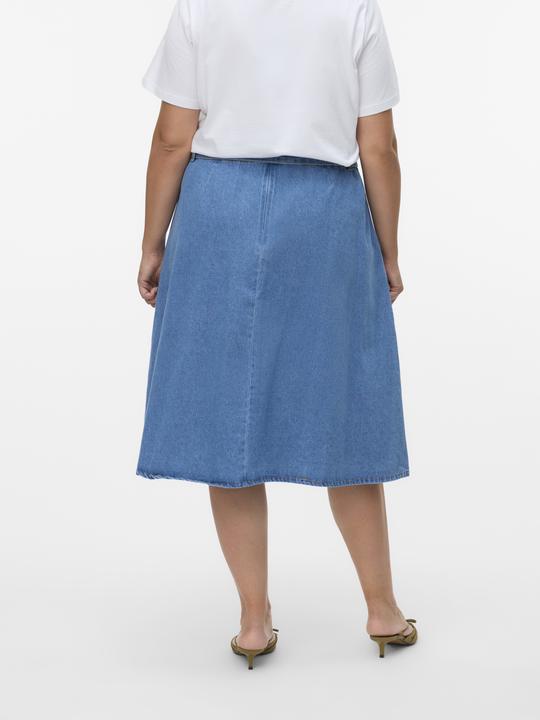Produktbild Vero Moda VMJOLENE Hohe Taille Midirock Jeansrock (52)