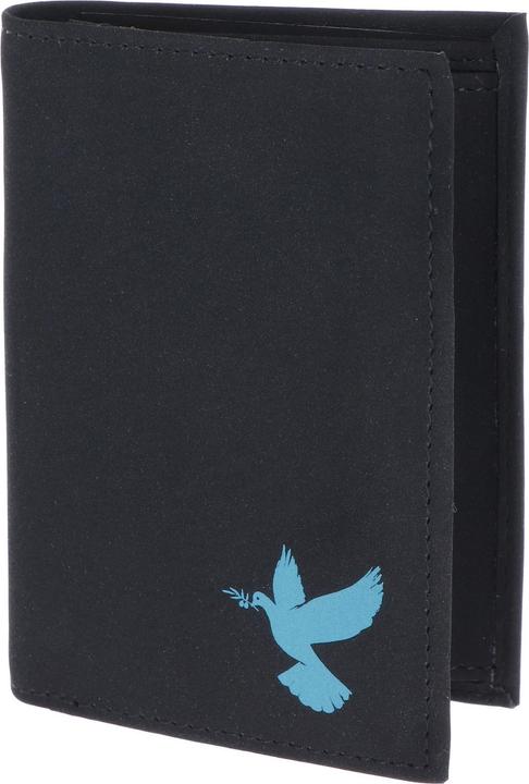 black-freedom pigeon cyan, Freedom Pigeon Print Cyan Black