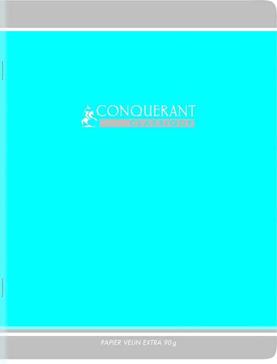 Actual product image Conquerant CLASSIQUE Cahier 170 x 220 mm, SeyŠs, 96 pages (170 x 220 mm, Checked, Soft cover)