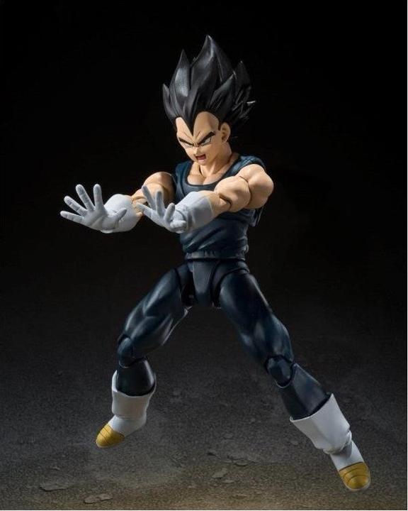 Actual product image Bandai Dragon Ball Super: Super Hero S.H. Figuarts Vegeta