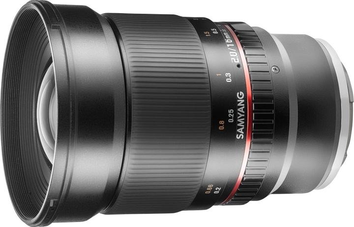 Productafbeelding Samyang 16mm f/2-23MFT (Micro Vier Derde, APS-C / DX)