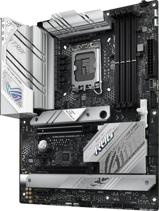Productafbeelding ASUS MB ROG STRIX B760-A GAMING WIFI (Intel,1700,DDR5,ATX) (LGA 1700, Intel B760, ATX)