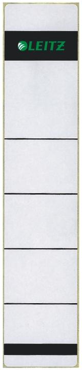 Produktbild Leitz Ordnerrücken-Etikett, 39 x 192 mm, kurz, schmal, grau passend für Standard- und Hartpapp