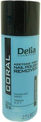 Image du produit Delia Cosmetics Détachant pour vernis à ongles Perfumed Acetone Free 100ml