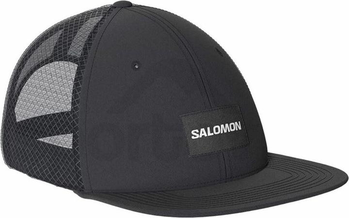 Produktbild Salomon Kappe Flat Cap Deep Schwarz M (M)