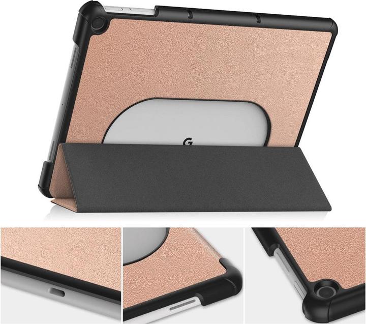 Actual product image Cover-Discount Google Pixel Tablet - Tri-fold Smart Case rose gold (Google Pixel Tablet)
