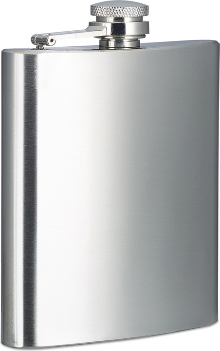 Immagine prodotto Relaxdays Fiaschetta tascabile (200 ml)