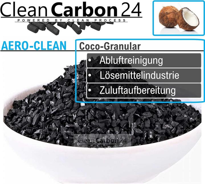 Produktbild Clean Carbon 24 Aktivkohle Granulat ‎Aero Clean (1 x)