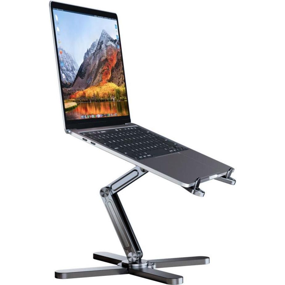Tech-Protect ULS200 universal stand for laptops up to 16" - silver, Notebook Ständer, Silber