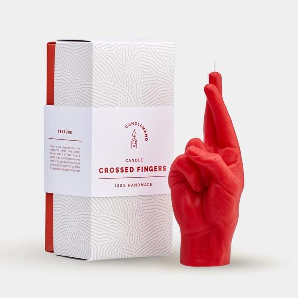 Actual product image Candle Hand crossed fingers (1 pcs.)