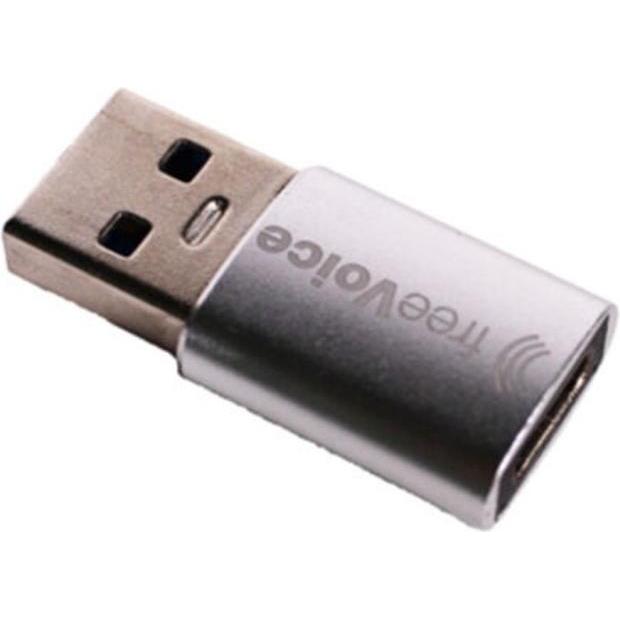 FreeVoice Connect 101 USB Adapter (USB-C Buchse ->USB-A Stecker), Headset Zubehör