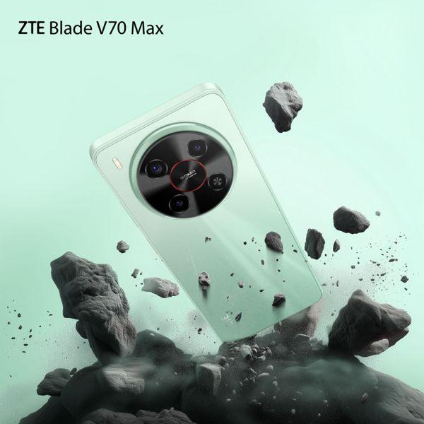 Image du produit ZTE Blade V70 Max 4GB/128GB Lake Green (128 Go, Green, 6.90", Double SIM, 4G)