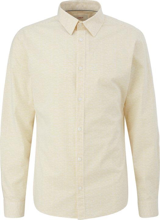 Produktbild s.Oliver Hemd Slim: Hemd mit Allover-Print (XL)