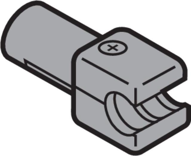 Actual product image Blum Cross rail holder