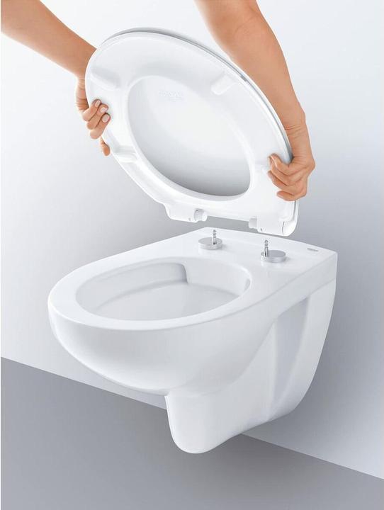 Actual product image Grohe Construction Ceramic Wall Wash Down Toilet