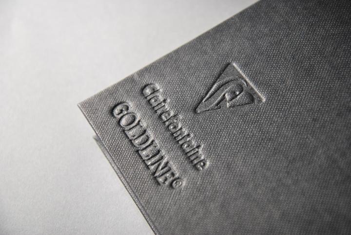 Actual product image Clairefontaine Goldline Sketchbook (A5, Plain, Hardcover)
