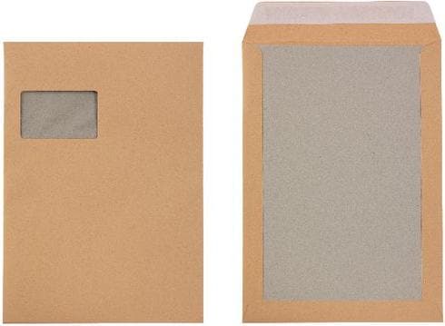 Produktbild Viking Versandtaschen 30006212 C4 Braun Mit Fenster 229 mm x 324 mm (100 x)