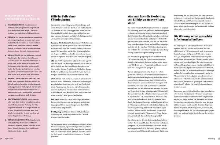 Produktbild High Cuisine – Cannabis kann was! Kochen & Backen mit THC, CBD und mehr (Deutsch, Marcus, McDonough, Elise/Nilsson, 2022)